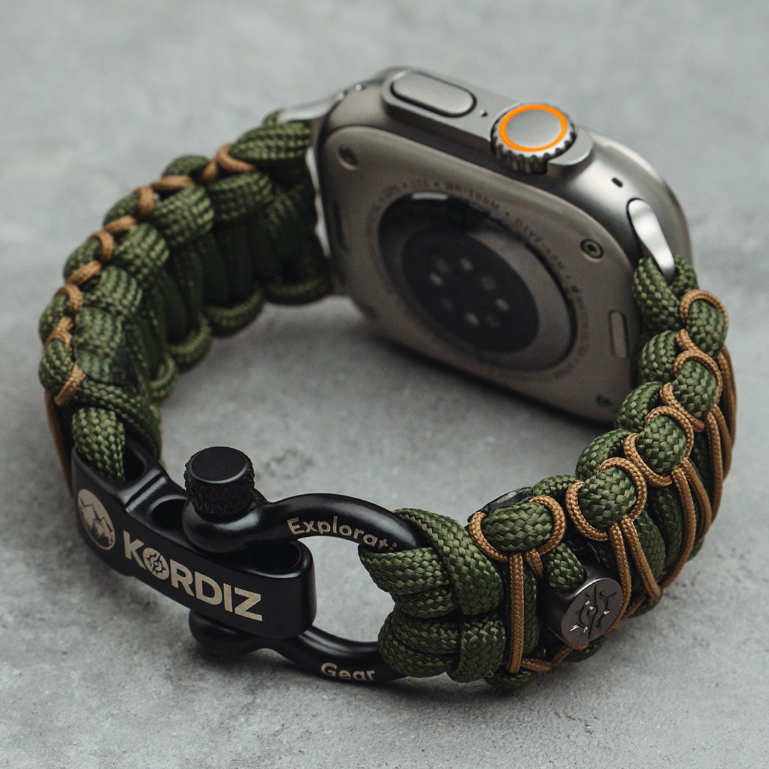 Handcrafted Apple Watch Bands | Nylon Paracord & MicroCord