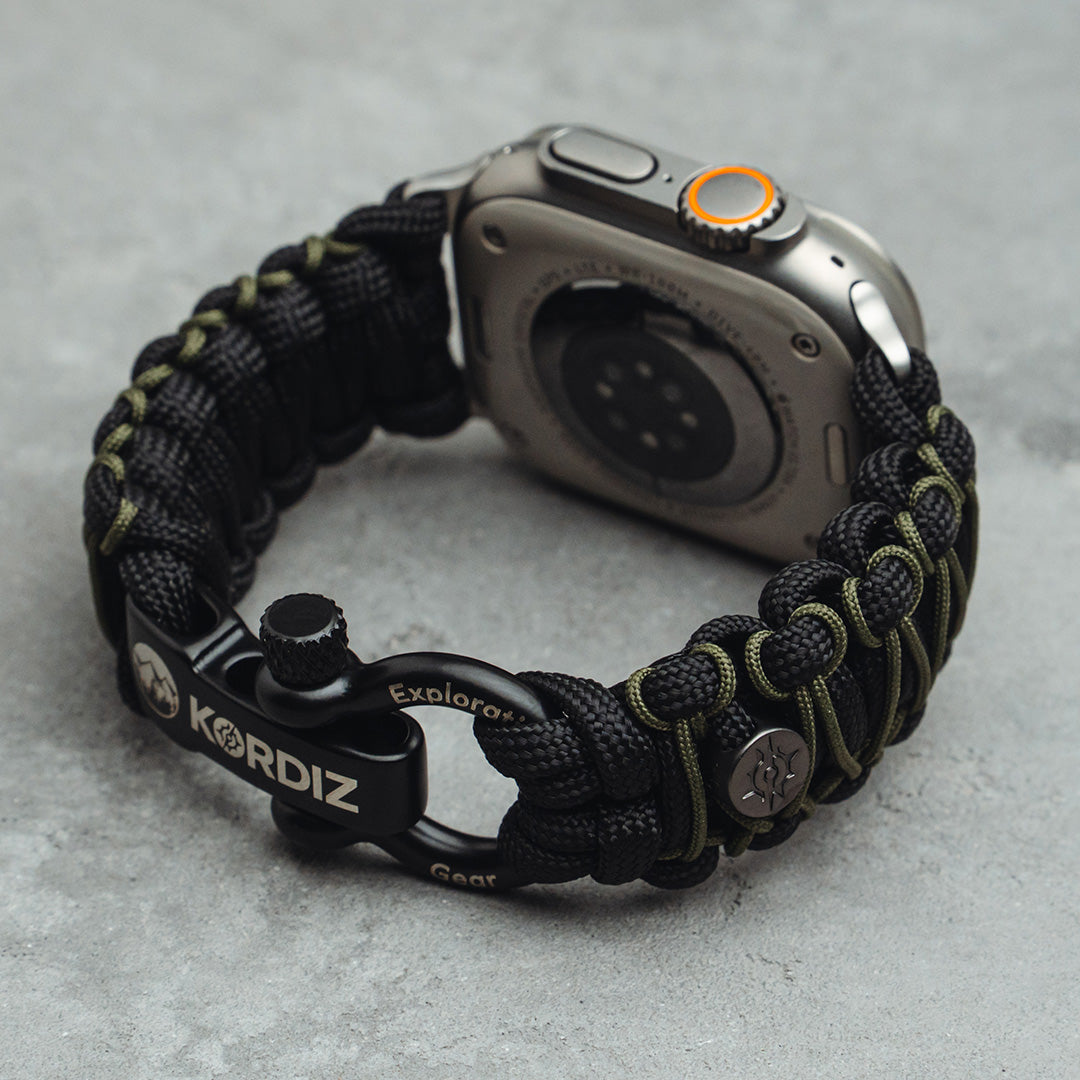 Handcrafted Apple Watch Bands | Nylon Paracord & MicroCord