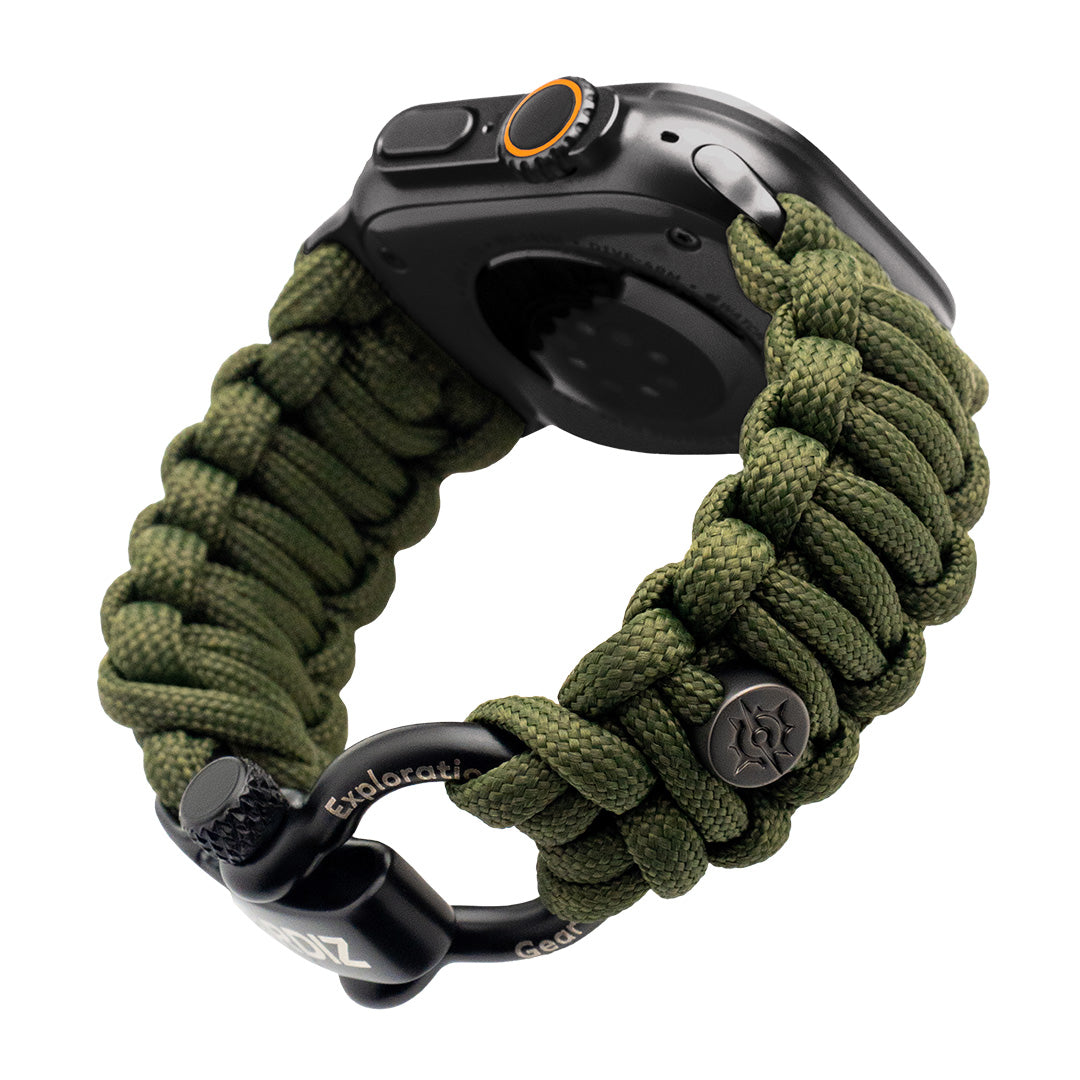 Savior Survival Gear Survival Straps Apple Watch Paracord Watch