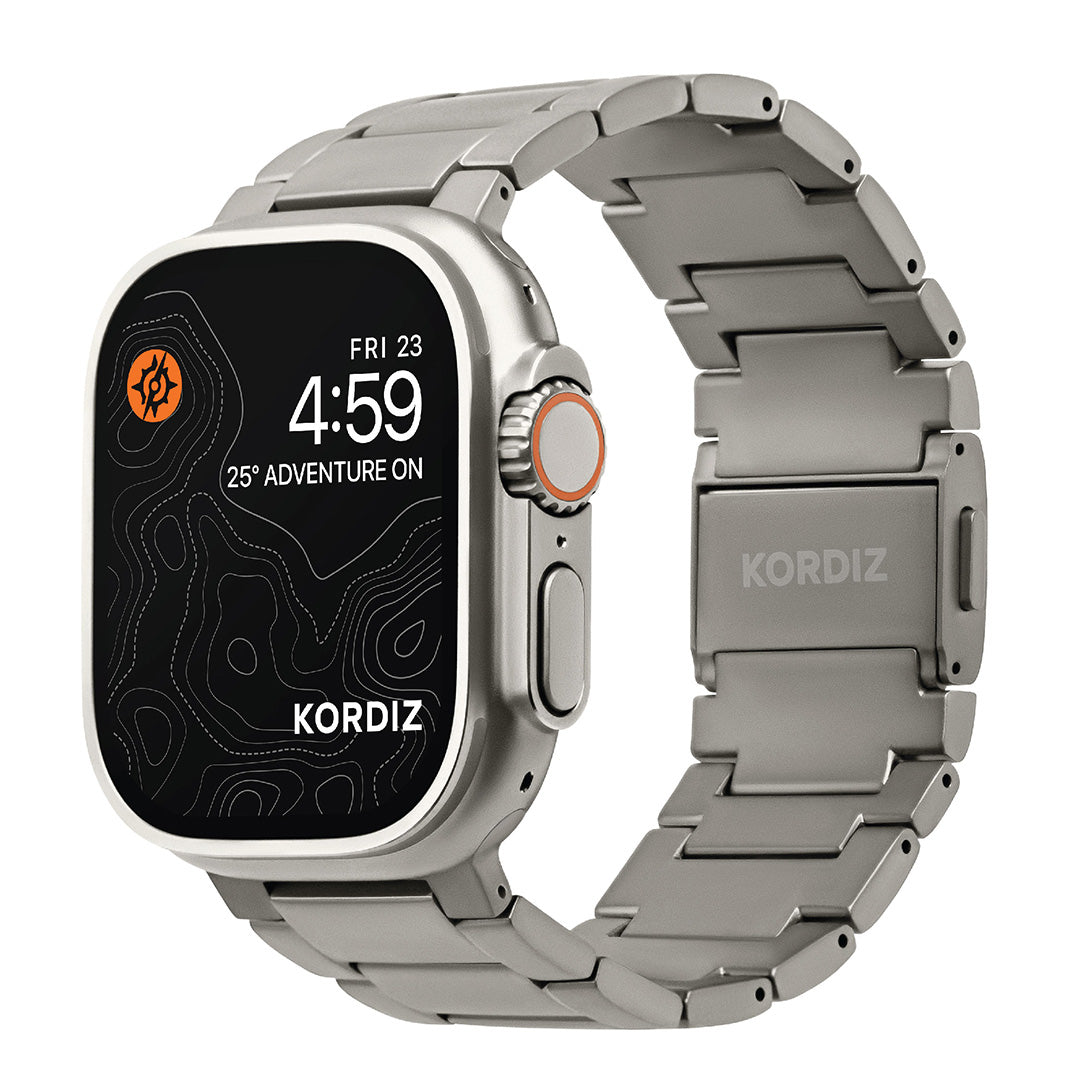 T01 Pro (Max) Apple Watch Ultra Band - Titanium Strength